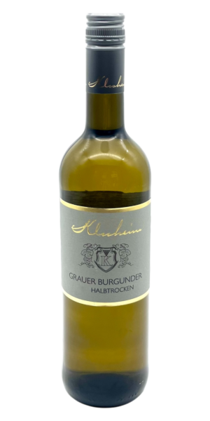 2024 Grauer Burgunder Q.b.A halbtrocken 0,75l
