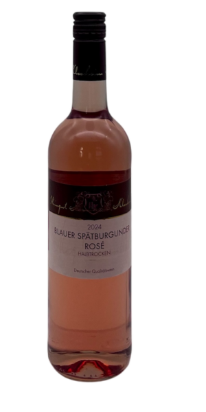 2024 Blauer Spätburgunder Q.b.A. Roséwein halbtrocken 0,75l